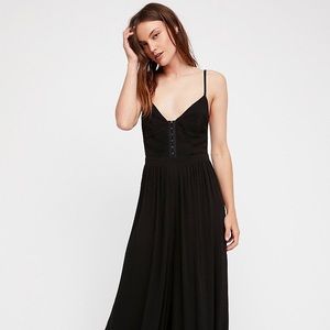 NWT Free People Greenpoint Girl Wide Leg Jumpsuit